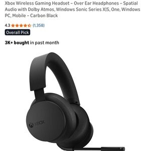 Xbox Wireless Gaming Headset